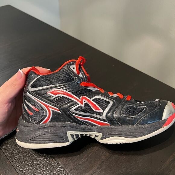 JB Rags Men shoes black/red size 8.5 - Picture 4 of 8